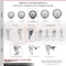 Service Caster 4 Inch SS Thermoplastic Rubber Wheel Swivel Bolt Hole Caster Set with 2 Brake SCC-SSBH20S414-TPRB-2-TLB-2 - alternate 2